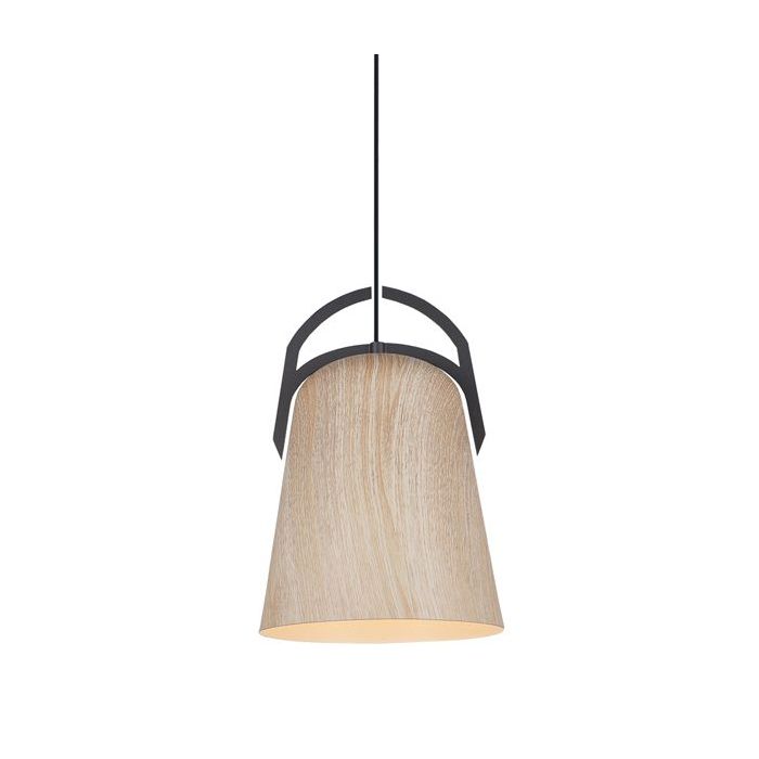  PENDANT ES 72W Natural Oak Ellipse  LEGNA1 CLA Lighting 