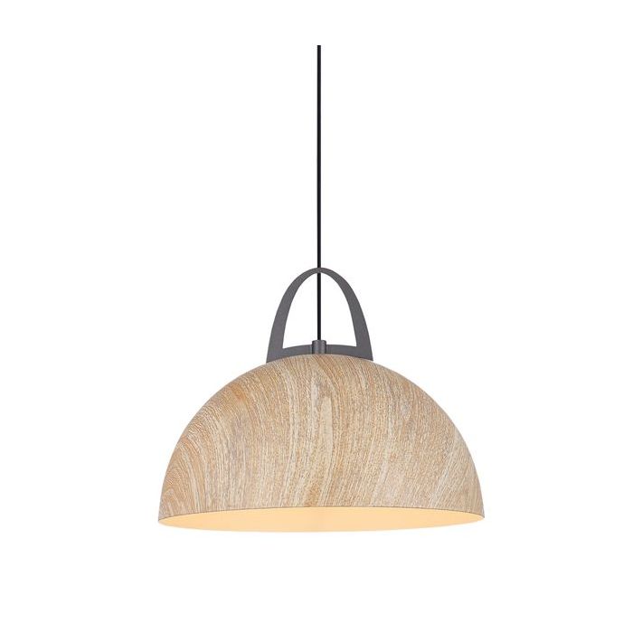 PENDANT ES 72W Natural Oak Dome  WTY LEGNA2 CLA Lighting