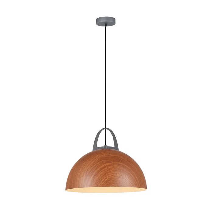 PENDANT ES 72W Salem Oak DOME WTY LEGNA4 CLA Lighting