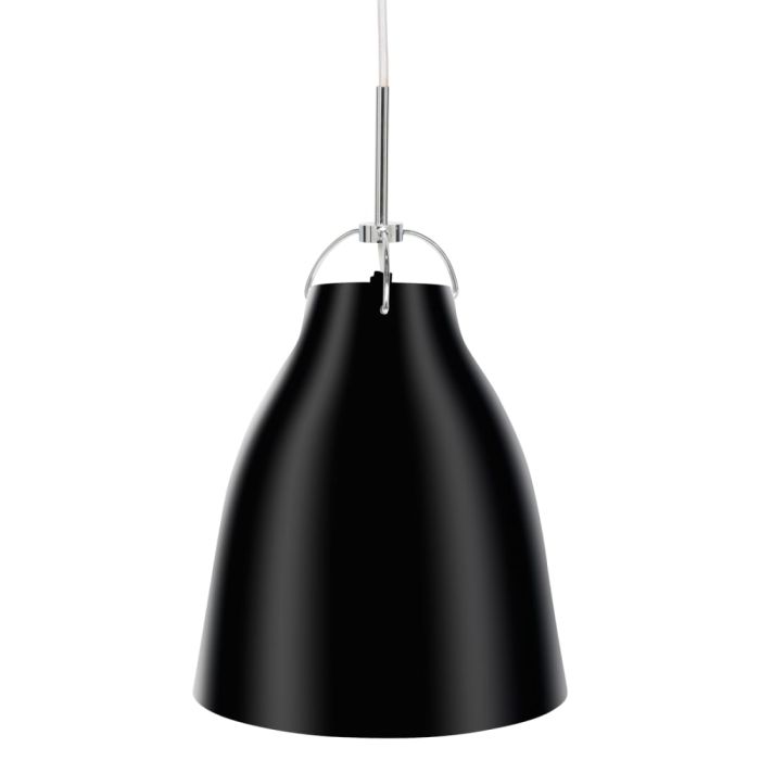 FINN 250MM GLOSS METAL PENDANT-BLACK - 18675/06