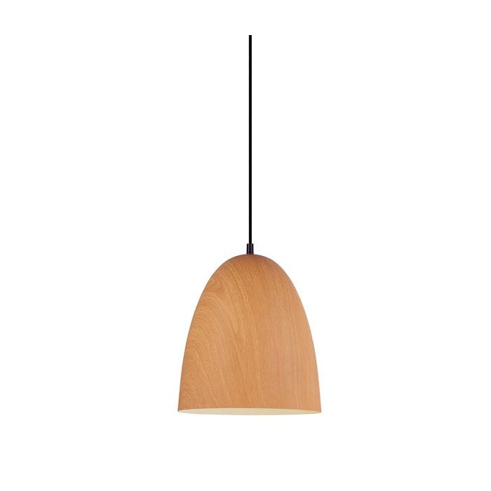 PENDANT ES 72W OBLONG Cherry Golden Oak IRON ALU LIGNA02 CLA Lighting 