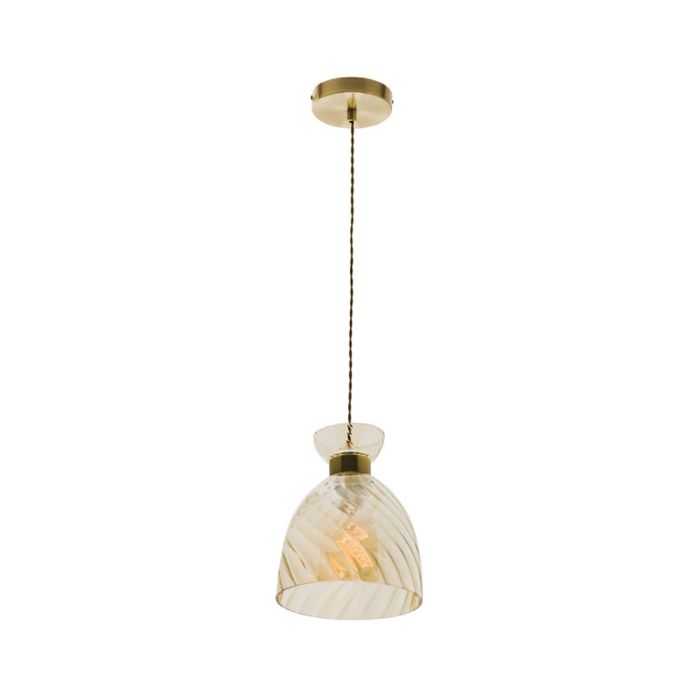 Linda Pendant (A32031) Antique Brass MERCATOR LIGHTING