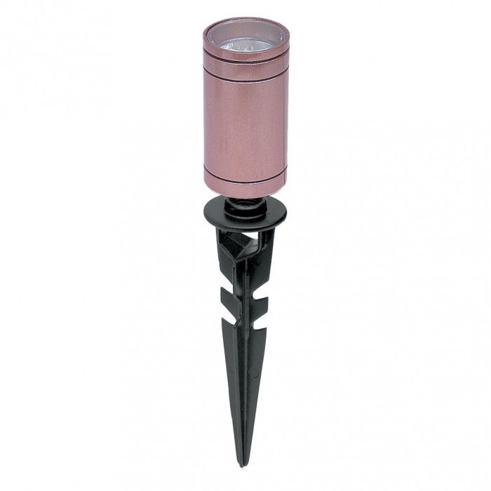 Tube Halogen Stake Light Copper, Silver/Grey, Black 50W LL0110-CO Superlux