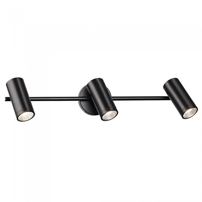 CRI 90 LED 3 Bar Spotlight Black 3 x 5 W LSLX-B3-BL Superlux