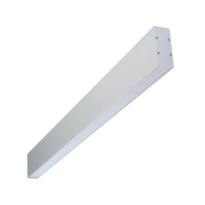 Luma 34.5 Watt 240V Up/Down LED Wall Light Aluminium / Warm White - 23650	