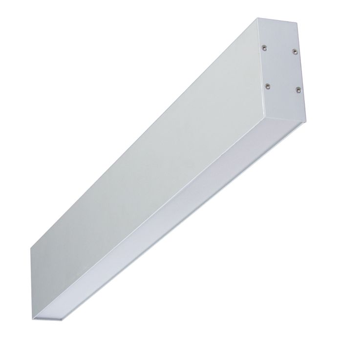 Luma 23 Watt 240V Up/Down LED Wall Light Aluminium / White - 23604