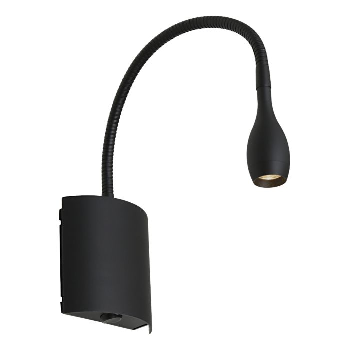 LUND1WLEDBLK, LED Wall Light, Cougar Lighting, Lund Series