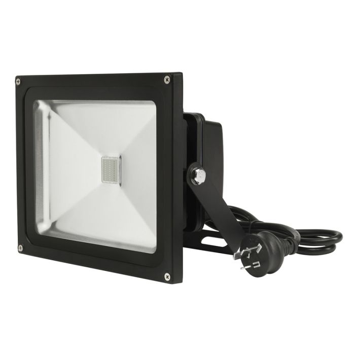 AVENGER 30W RGB LED FLOOD LIGHT - BLACK - 21363/06