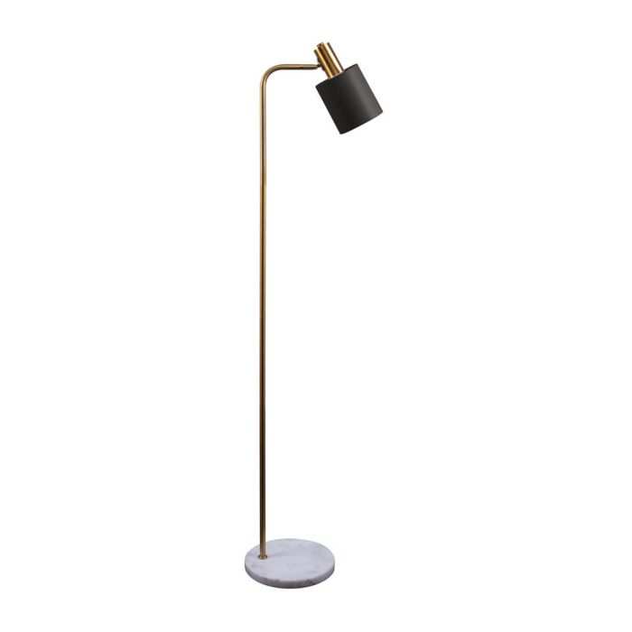 MARISOL-FL MARBLE S/BRASS F/LAMP 1XE14 240V BLACK 22523