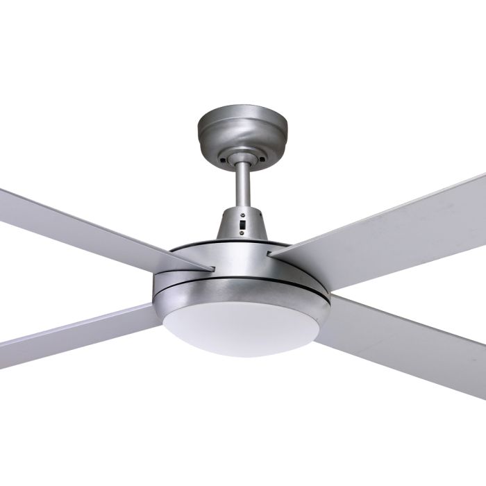 Lifestyle AC 52" Ceiling Fan with LED Light CCT Brushed Aluminium DLS1343B