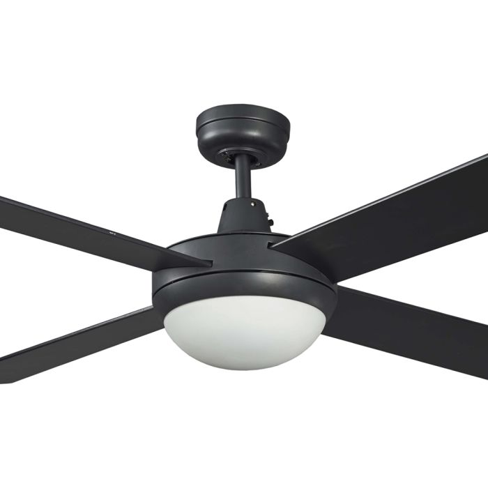 Lifestyle AC 52" Ceiling Fan with LED Light CCT Matt Black DLS1343M