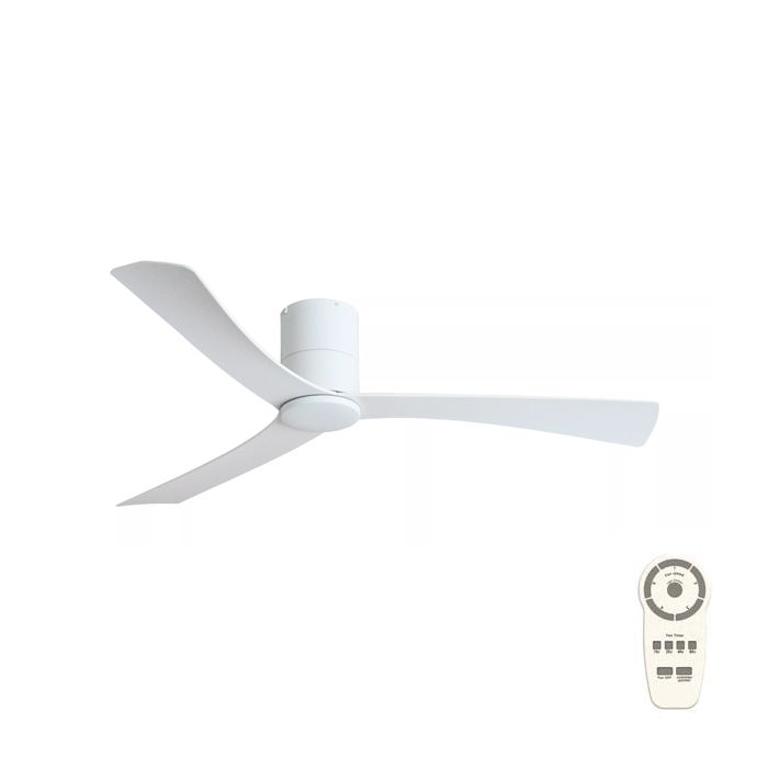 MMDC133WSR, Martec Metro 52", DC Low Profile Ceiling Fan with Remote