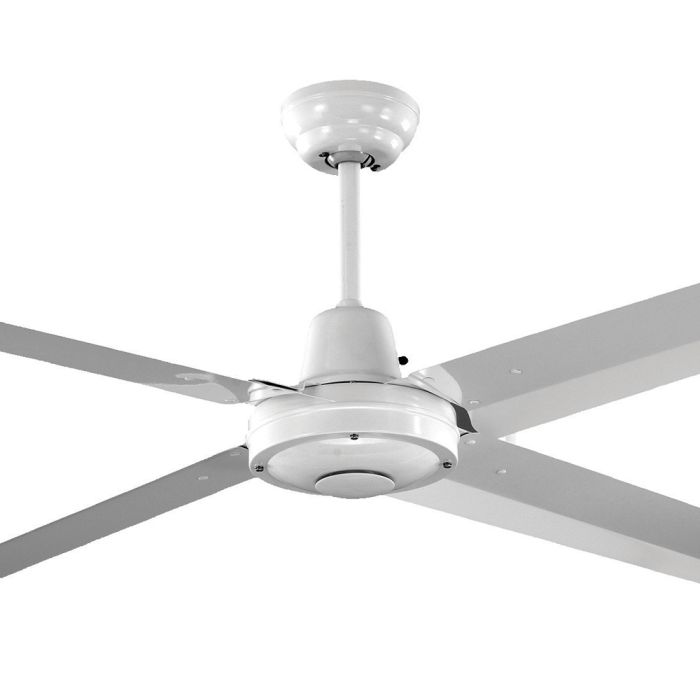 Precision 52" White Metal Ceiling Fan MPF130WH