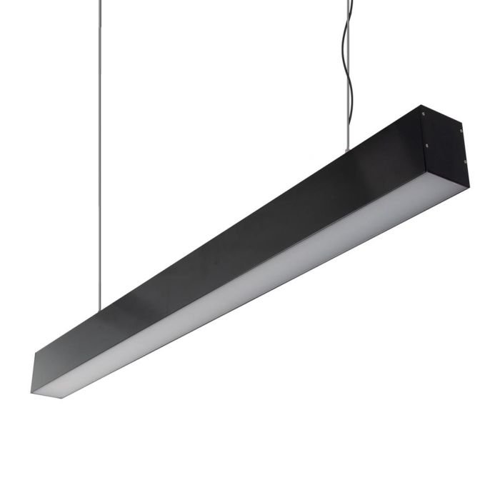 Max 34.6W Up & Down LED Pendant Black / Warm White - 22388	