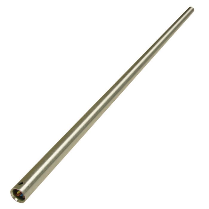 1800mm DC Downrod Inc Loom Brushed Aluminium MDRD72B Martec