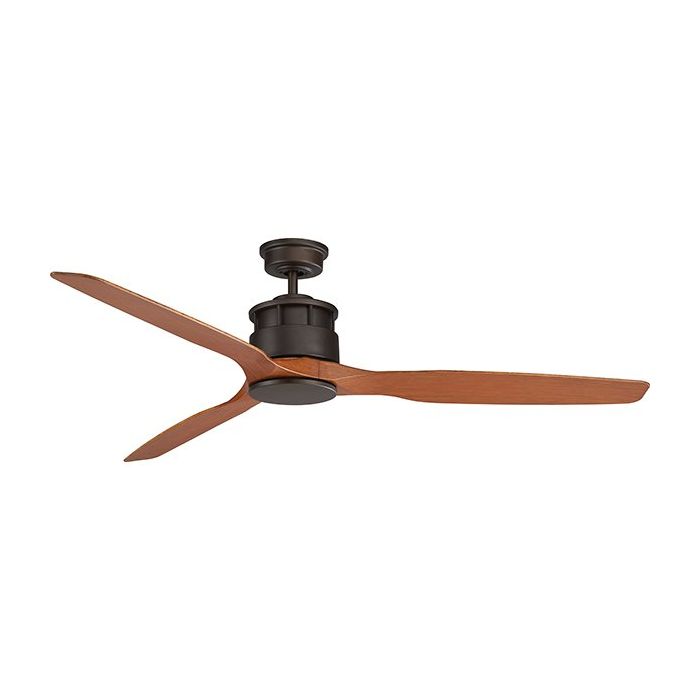 Governor 1520mm 3 Blade Ceiling Fan Only Old Bronze Motor Teak Blades - MGF153OT