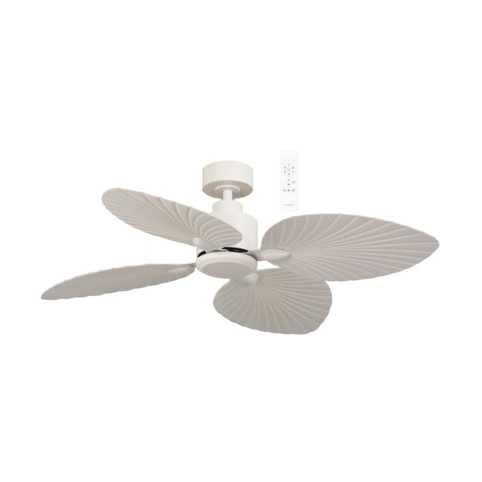 Kingston DC 50" Smart WIFI Ceiling Fan In White MKDC124W