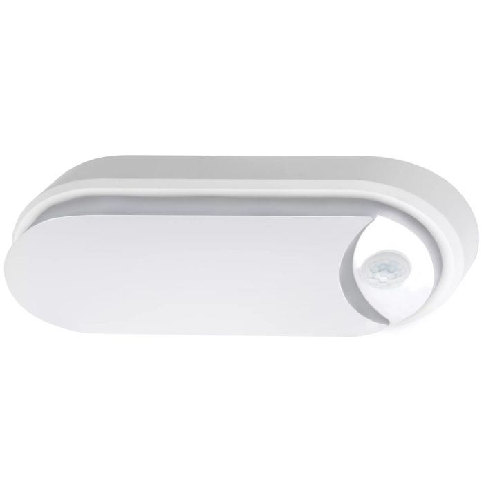 MLXCO34615S, 15W LED Oval Bunker Light with Sensor, Martec Lighting Products, Cove Series