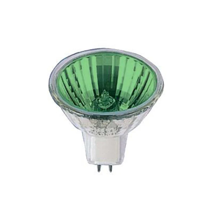 MR16 Coloured Halogen Globe MR16GREENC