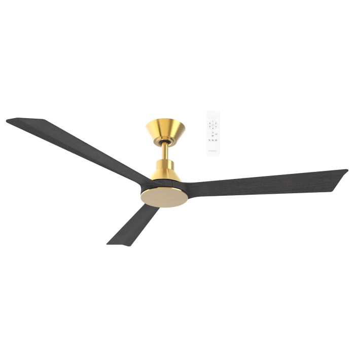 Riviera DC 52" Smart WIFI Ceiling Fan In Antique Bronze With Charcoal Blade MRDC133ACH