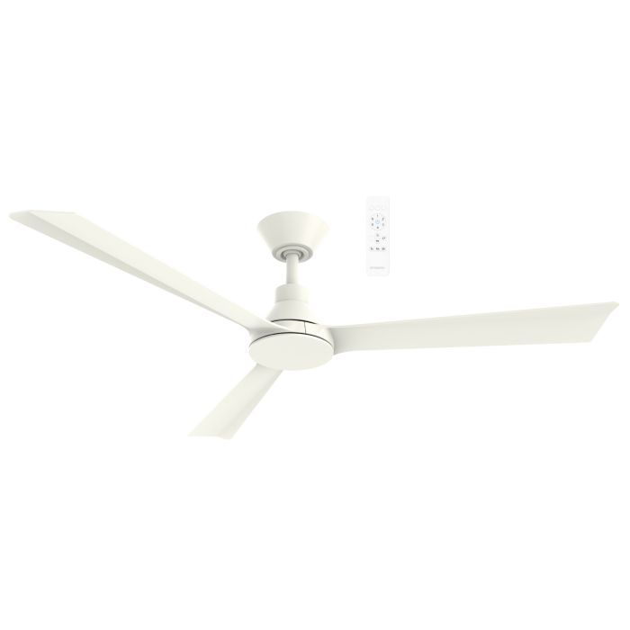 Riviera DC 52" Smart WIFI Ceiling Fan In White MRDC133W