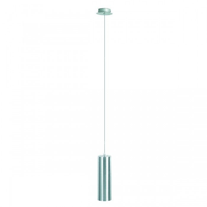 Single Modern Energy Efficient Tube Pendant Silver/Grey 2.3W MS1053-BA Superlux