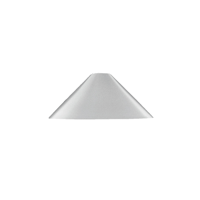 190mmØ Metal Shade Satin Chrome MS190-SC Superlux