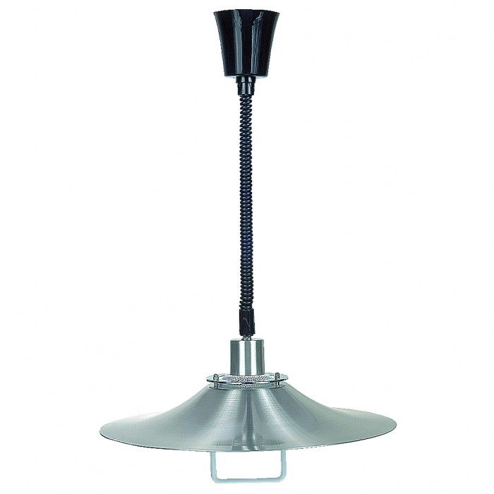 Classic Suspension Rise and Fall Pendant Silver/Grey, Black 60W MS44302-BA Superlux