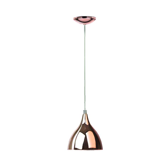 Small Acorn Metal Shade Pendant Copper 40W MS70357-CO Superlux