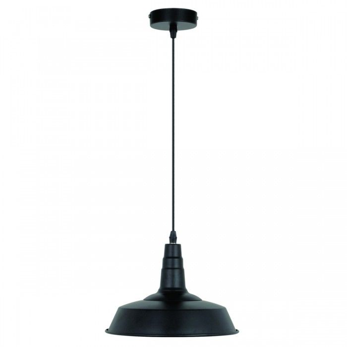 Small Industry Pendants Black 60W MS9250-BL Superlux