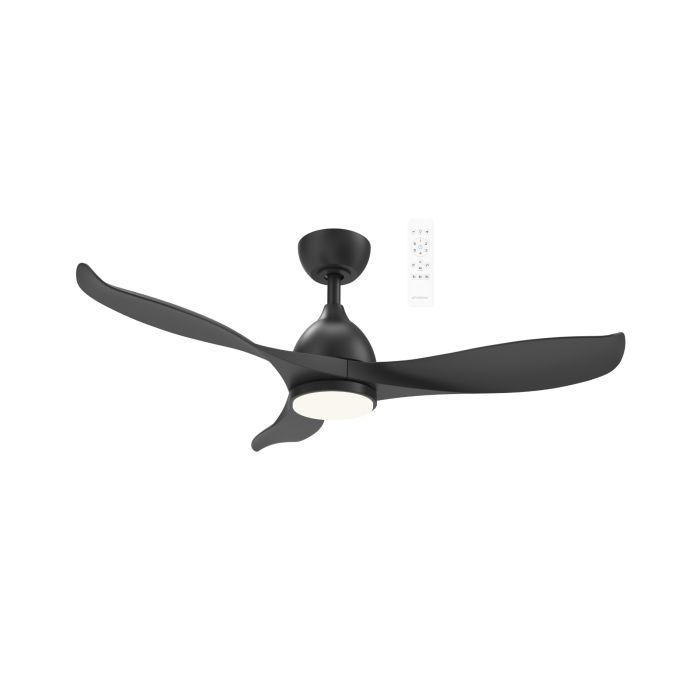 Scorpion DC 42" Smart WIFI Ceiling Fan with Dimmable CCT LED Light In Black MSDC1033M