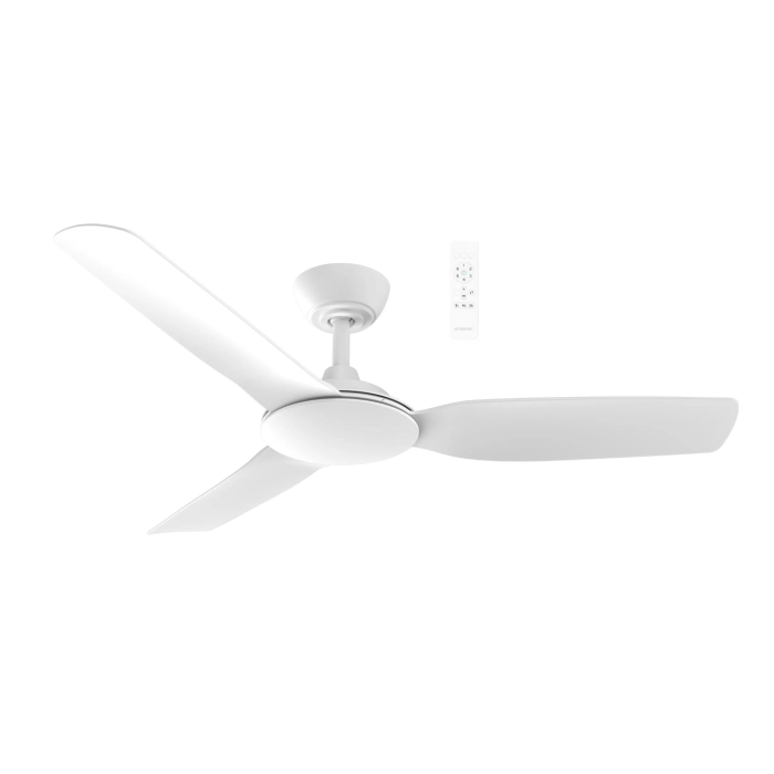 Viper DC 48" 3 Blade Smart WIFI Ceiling Fan Matt WhiteMVDC123W