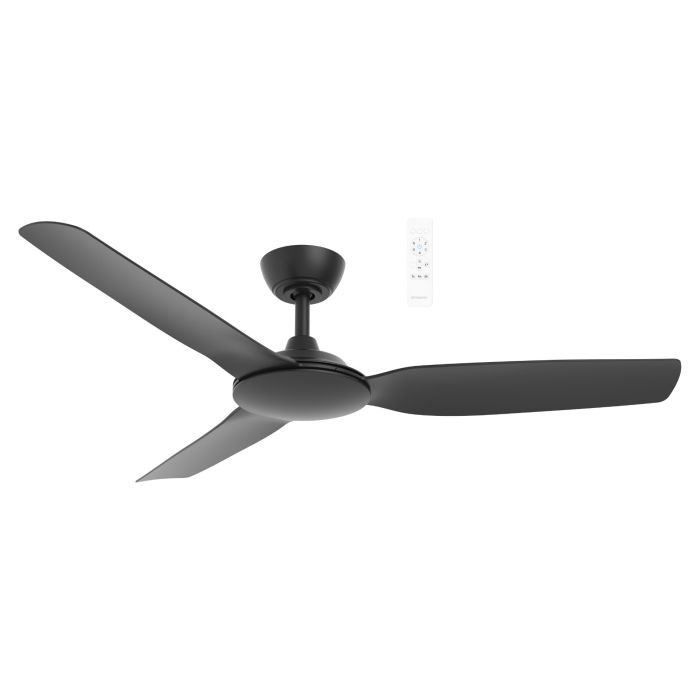 Viper DC 52" Smart WIFI Ceiling Fan In Matt Black MVDC133M