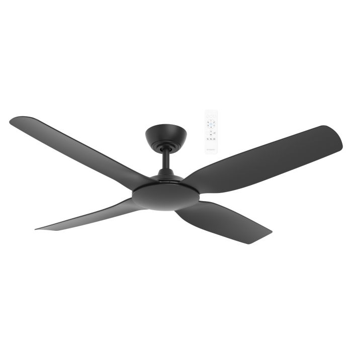 Viper DC 52" Smart WIFI Ceiling Fan In Matt Black MVDC134M