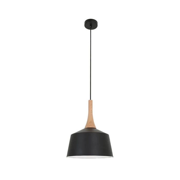 NORDIC Series 240V E27 Pendant Lights Black NORDIC4 Cla Lighting