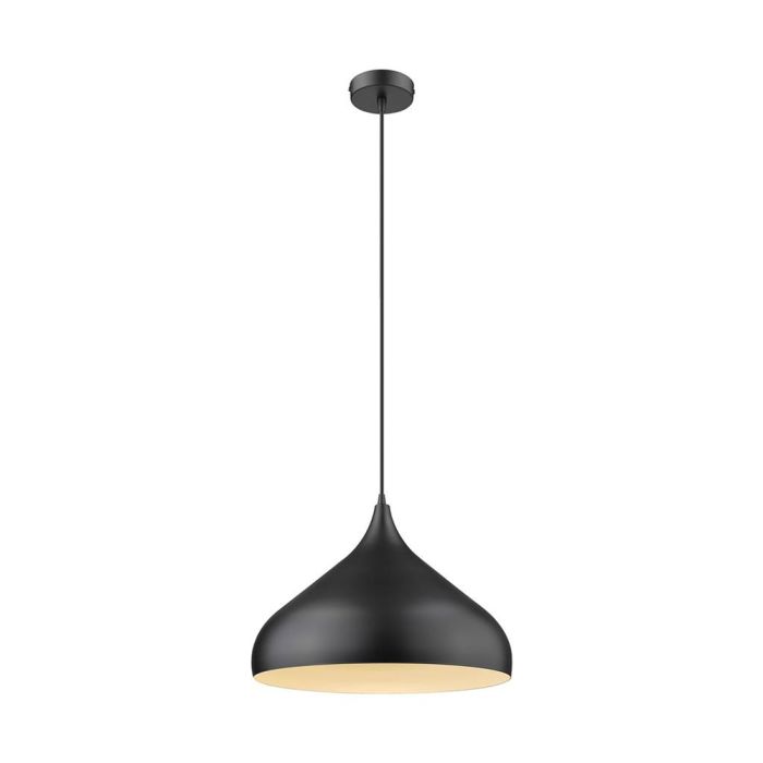 Nova 420mm 1 Light Pendant Black - 31433	