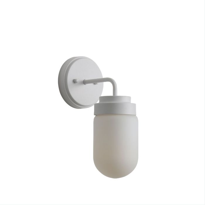 DUNBURN WALL LIGHT WHITE/OPAL OL54191WH