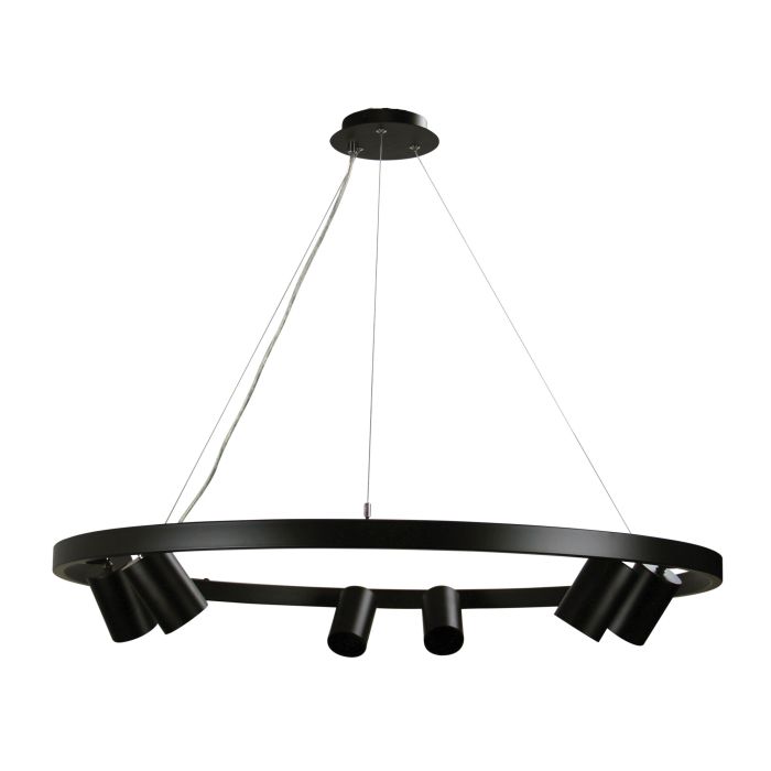 PANO 6 LIGHT PENDANT SPOT BLACK - OL56096BK