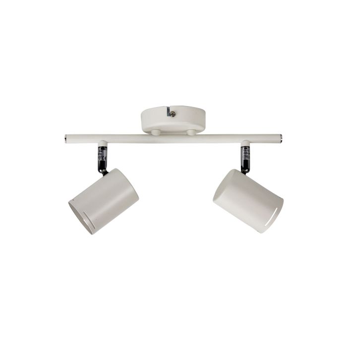 BARIL 2 LIGHT GU10 SPOT MATT WHITE - OL58611/2WH