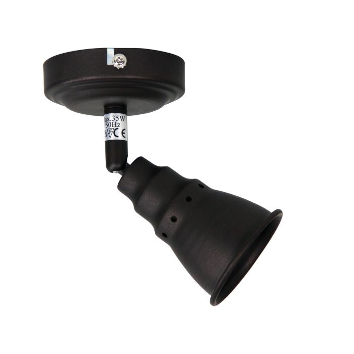 NORTON 1LT GU10 SPOTLIGHT RUBBED BRONZE - OL58770/1RB