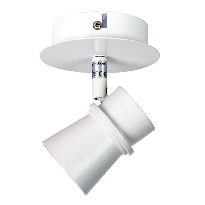 YARRA WHITE 1 LIGHT LED READY SPOTLIGHT - OL58810/1WH