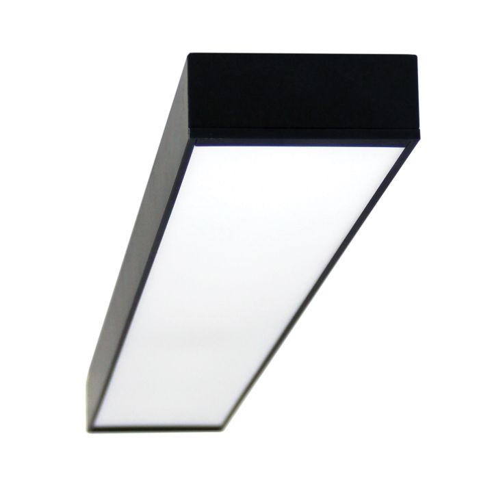 VANA.LED CCT BLACK 1200 40w SURFACE MOUNTED - OL60778/1200BK