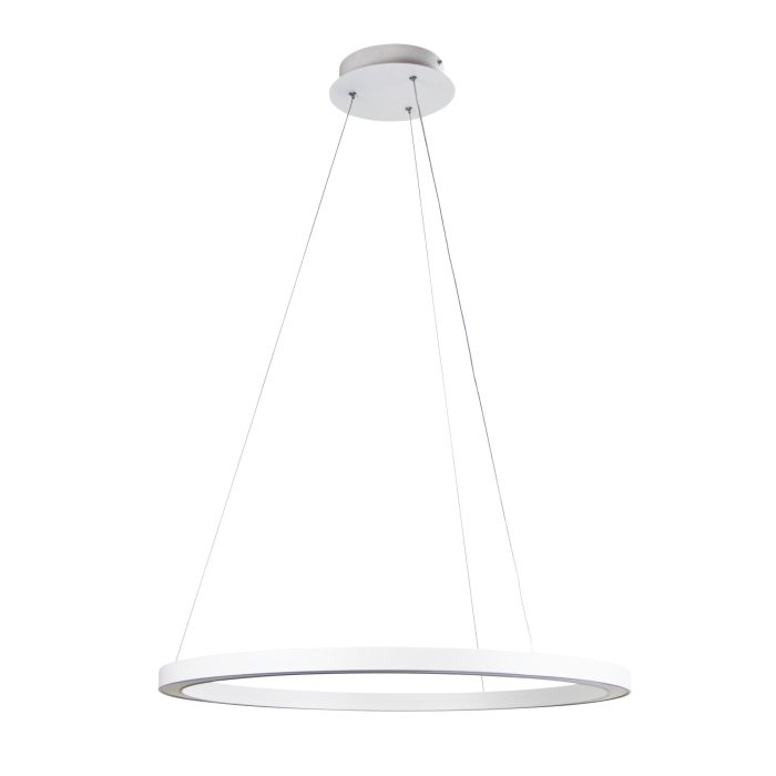 NEBULA 60CM LED RING PENDANT WHITE - OL60914/60WH