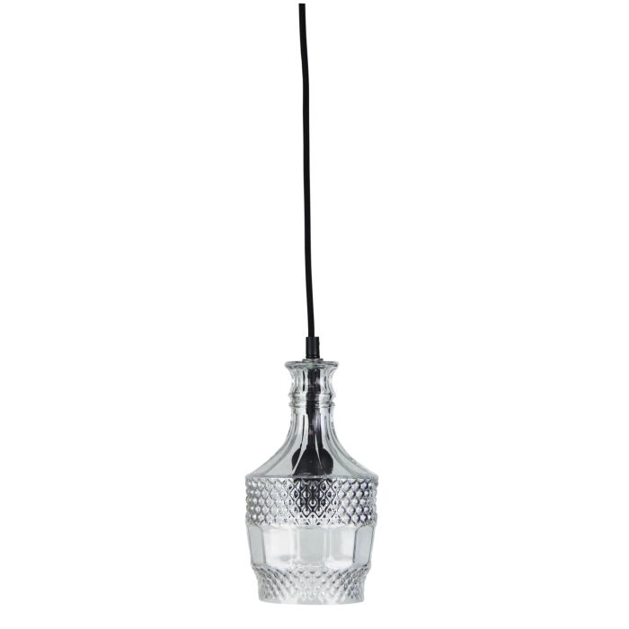 DECANT 3 Retro Vintage Cut Glass Pendant - OL63503CL