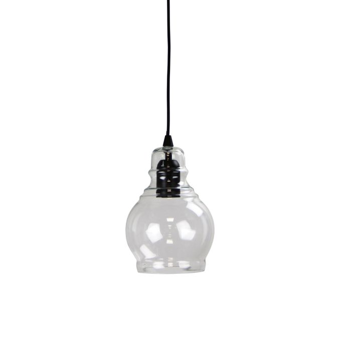 AUBURN.3 Clear Glass Single Pendant - OL63613BK