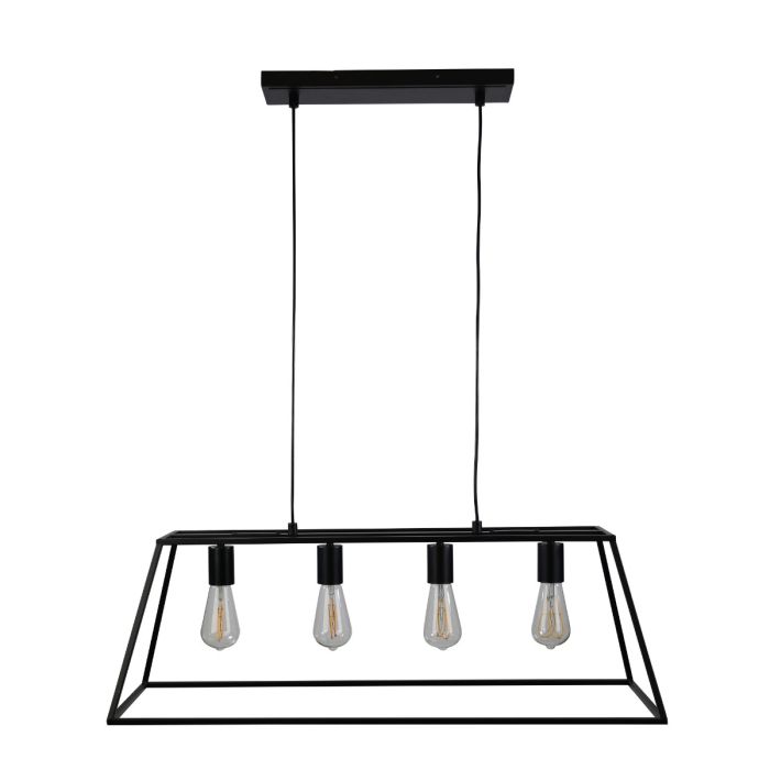 WAINSCOTT.4 4 LIGHT PENDANT BLACK OL63744BK