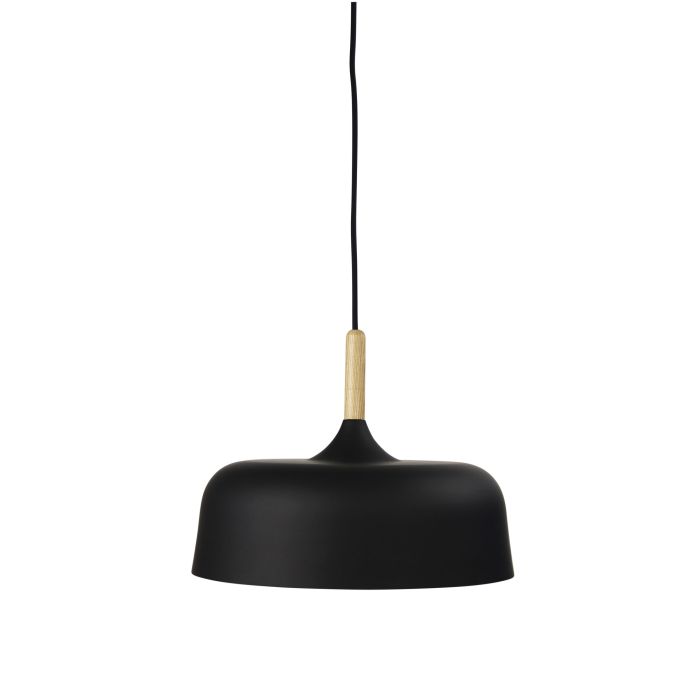 MALT.32 Black Urban Retro Industrial Style Pendant - OL64832BK