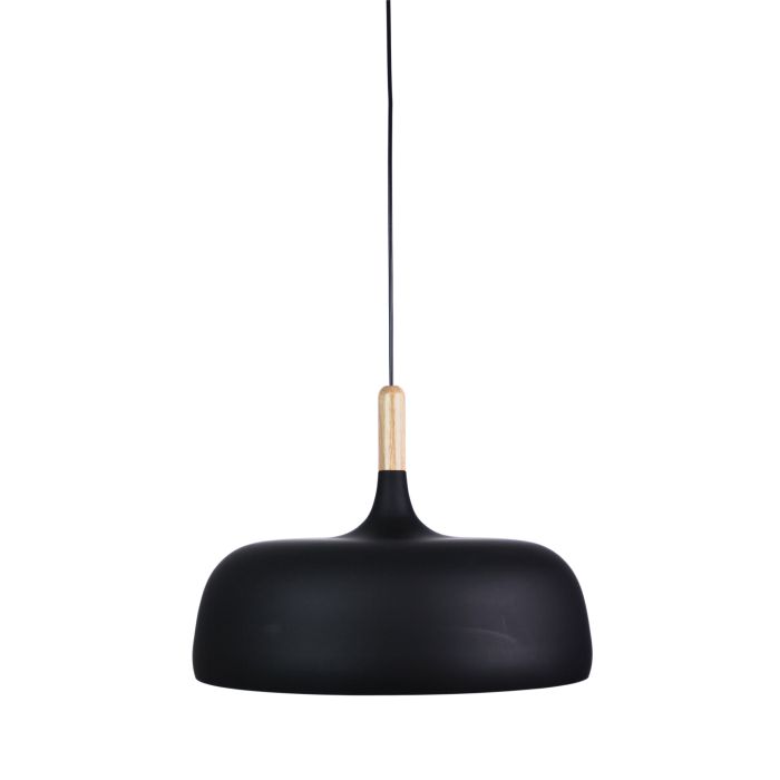 MALT.48 Black Urban Retro Industrial Style Pendant - OL64848BK