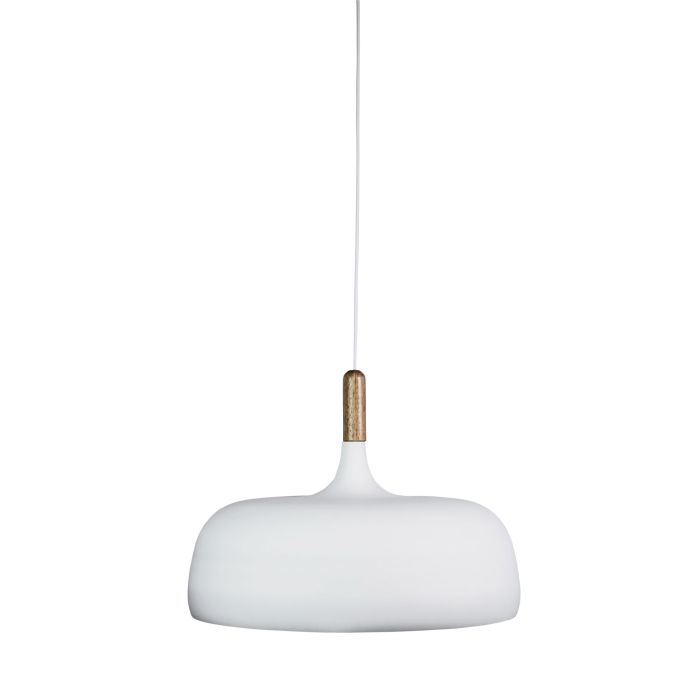 MALT.48 White Urban Retro Industrial Style Pendant - OL64848WH