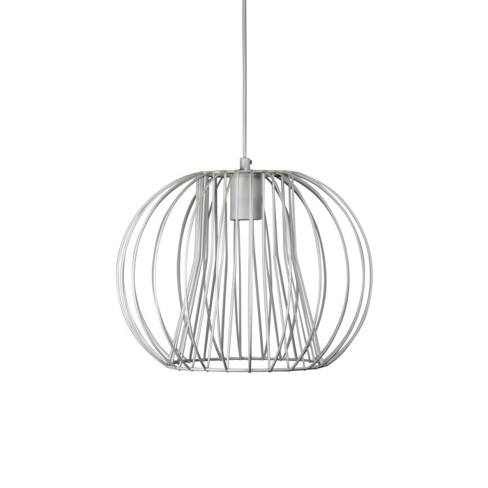 MALO.35 SINGLE WIRE PENDANT WHITE - OL68750/1WH